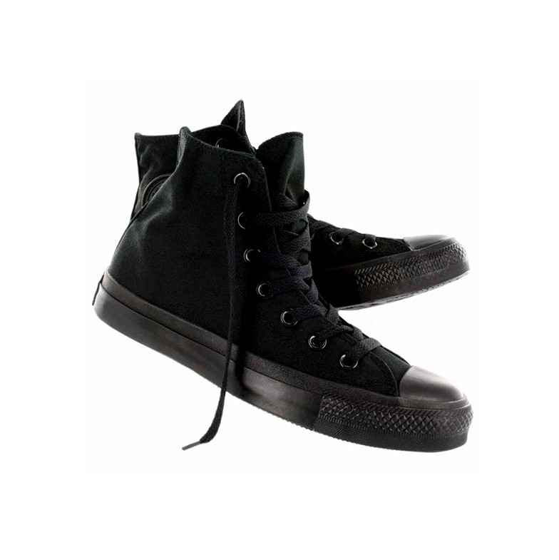 CONVERSE Chuck Taylor® All Star® Core Canvas HI (All Black)