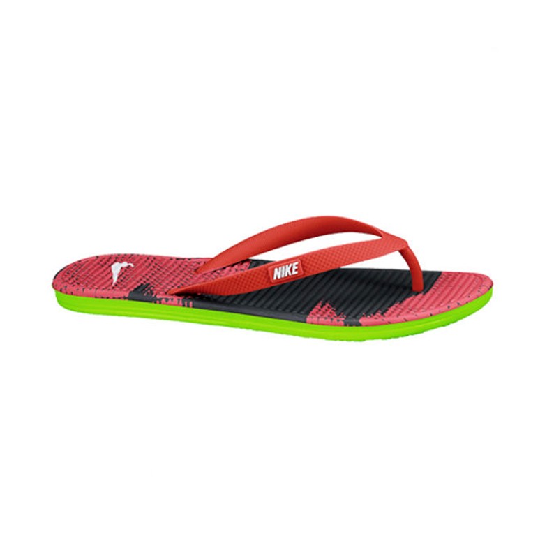 Nike Solarsoft Thong II Print (Red)
