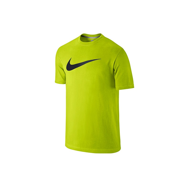 Nike Men AS Chest Swoosh Tee (Atomic Green)
