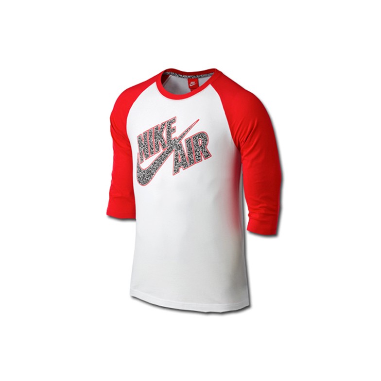 Nike AS Bb Crossover Raglan Top (White)