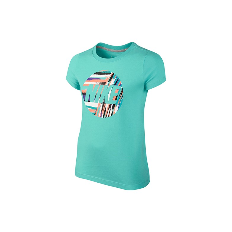 Nike Youth Girls Craze Constant Tee (Turqouise)