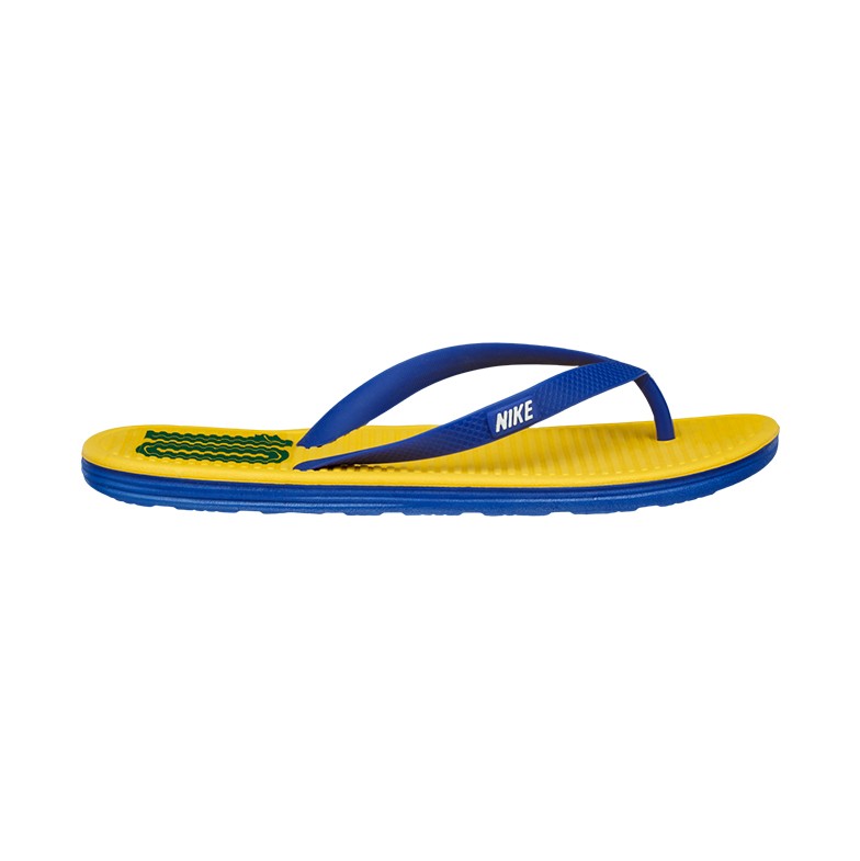 Nike Solarsoft Thong 2 Soccer (Yellow) 