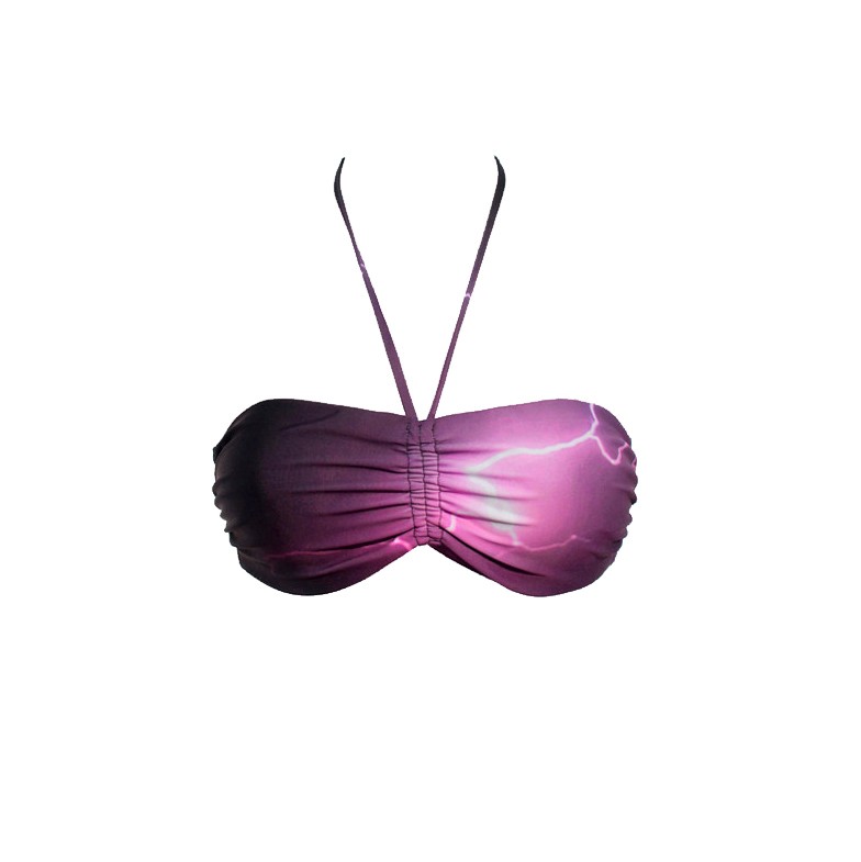 Shadowplaynyc Lightning Bikini Top