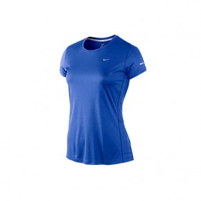 Nike Womens AS Miller SS Crew Top (Blue)
