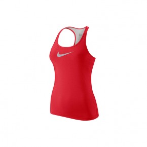 Nike Women AS Lean Swoosh Tank (Red)