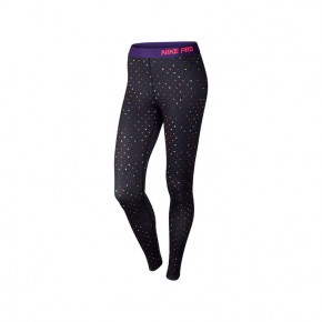 Celana Training Wanita Nike As Nike Pro Hyprwarm Polka Tgt