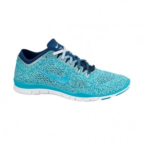 Nike Women Free 5.0 TR Fit 4 Print (Hyper Turquoise)