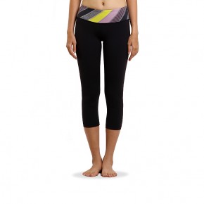Lululemon Women Wunder Under Crop II (Blk/Q486)