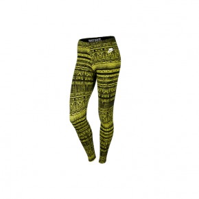 Nike Women Leg-A-See-Aop (Yellow)