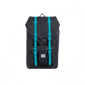 Herschel Little America Backpack Speckle With Teal Rubber Weather 