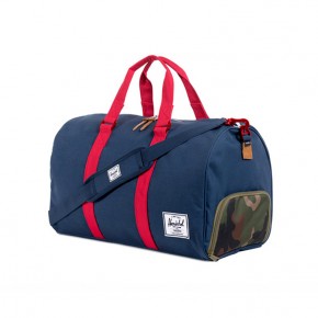 Herschel Novel Duffle Bag (Navy/Red)