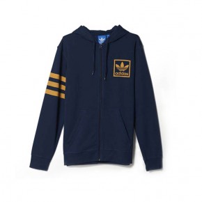 Jaket Adidas 3Foil Fz Hoody S18536