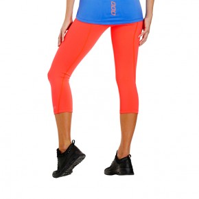 Lorna Jane Chromatic 7/8 Tight - Fluro Orange