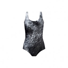 Shadowplaynyc Moon Print Swimsuit