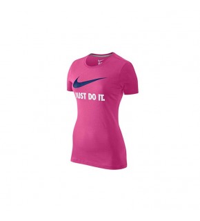 Nike Women AS Tee-Jdi Swoosh 1 C/O (Pink) 