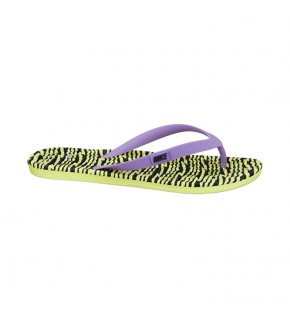 Nike Women Solarsoft Thong II Print (Yellow)