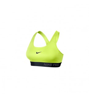 Nike Women Sport Bra AS Pro Classic Padded (Neon Green)