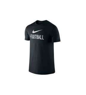 Nike Swoosh Football Tee (Asphalt) 