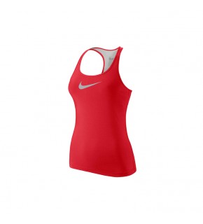 Nike Women AS Lean Swoosh Tank (Red)