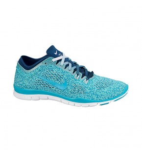 Nike Women Free 5.0 TR Fit 4 Print (Hyper Turquoise)