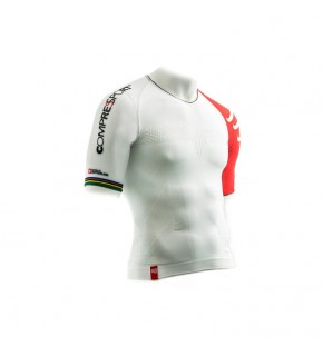 Compressport Triathlon Shirt White