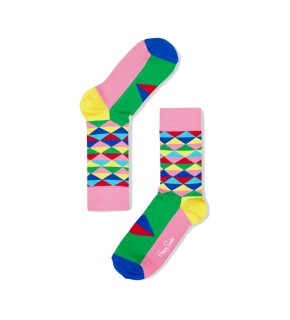 Happy Socks Triangle Socks (Pink)