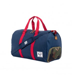 Herschel Novel Duffle Bag (Navy/Red)
