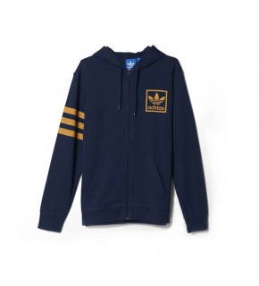 Jaket Adidas 3Foil Fz Hoody S18536