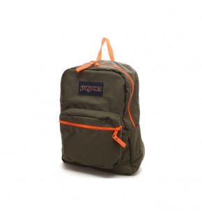 JANSPORT CITY SCOUT - GREEN MACHINE FLUORESCENT ORANGE