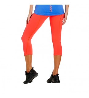 Lorna Jane Chromatic 7/8 Tight - Fluro Orange