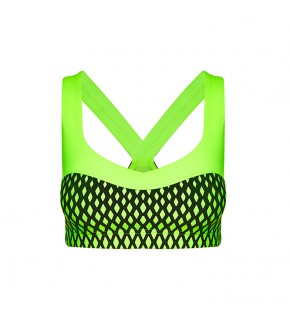 Lorna Jane Dimension Sports Bra - Hyper Lime