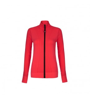 Lorna Jane Emille Seamless Zip Through Jacket - Nectarine