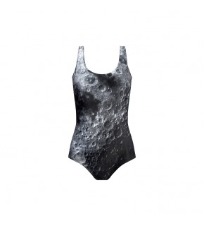Shadowplaynyc Moon Print Swimsuit