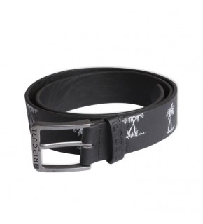 Rip Curl Palm Embossed Belt Black