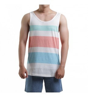 Rip Curl Transit Stripe Tank - White
