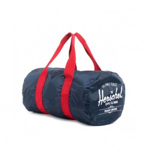 Herschel Packable Classic Duffle Bag (Navy/Red)
